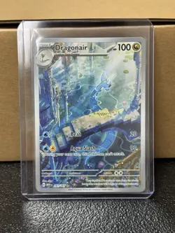 Dragonair 181/165 Illustration Rare Scarlet & Violet 151 Pokemon TCG - Image 2