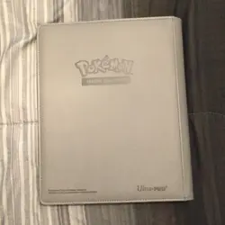Never Used Ultra PRO Pokemon TCG Mewtwo Binder 9-Pocket Leather Gray Purple - Image 2