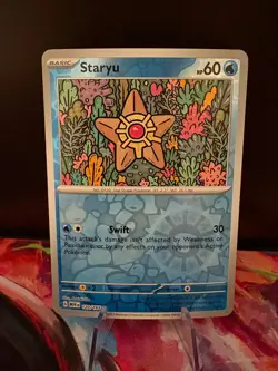 Staryu 120/165 - Pokemon Scarlet & Violet: 151 - Reverse Holo - NM - Image 1