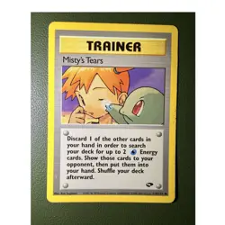 The Pokemon Company Misty's Tears 118/132 Gym Challenge Uncommon Regular 1999 - Image 1