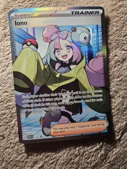 Iono 124 - Pokemon SV Scarlet & Violet Black Star Promo Full Art Trainer - Image 1