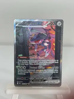 Pokemon Genesect ex Special Illustration Rare Holo Sv: Black Bolt 169/086 220 HP - Image 1