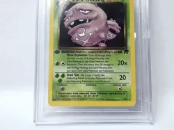 POKEMON ROCKET 1ST EDITION DARK WEEZING #31 BGS 9.5 NICE!!!!!! - Image 4
