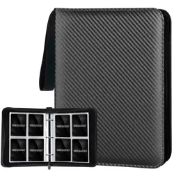 4 Pocket Card Binder 400 Slots Album Folder TCG MTG Game Sports Cards ck) - Image 1