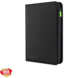 9 Pocket Trading Card Zip Binder, 360 Cards, Exo-Tec Album Material, 20 Side... - Image 1