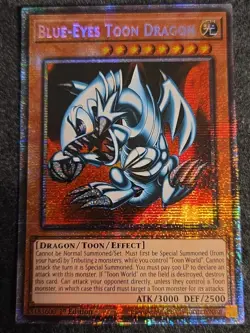 x1 Blue-Eyes Toon Dragon - RA05-EN003 - Starlight Rare 1st Edition Yu-Gi-Oh VLP - Image 1