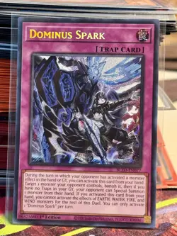 Dominus Spark BLZD-EN077 SECRET RARE 1st Edition Yugioh NM - Image 1