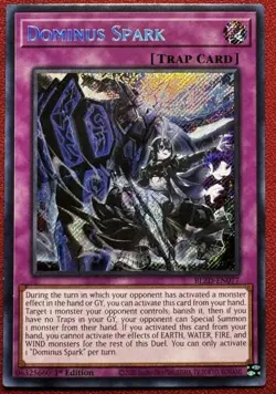 Dominus Spark BLZD-EN077 Secret Rare 1st Edition Yugioh Near Mint / NM - Image 1