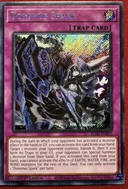 Dominus Spark BLZD-EN077 Secret Rare 1st Edition Yugioh Near Mint / NM - Image 2