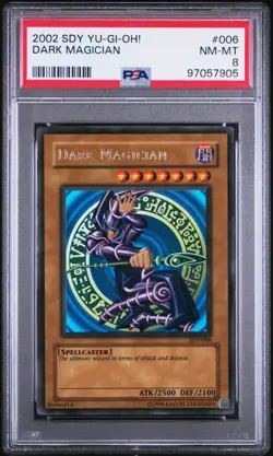 PSA 8 Dark Magician SDY-006 Starter Deck Yugi 2002 Yu-Gi-Oh! - Image 1