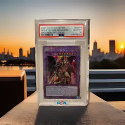 Red-Eyes Dark Dragoon Yugioh 2021 BROL-EN094 Starlight Rare 1st Edition PSA 10 - Image 1