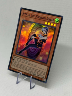 Spenta, The Magistus Sealer CR11-AES30 Ultra Rare AE NM YuGiOh - Image 4