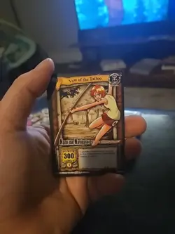 One Piece CCG Vow of the Tattoo Nami CH024 2005 Vintage English - Image 1