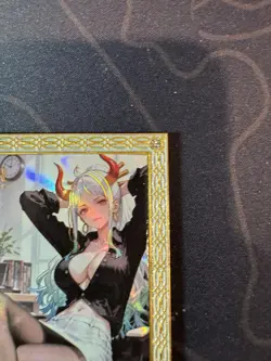 Goddess Office Lady Yamato Metal Card Bikini Waifu Doujin Numbered One Piece - Image 3