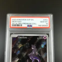 PSA 10 Mewtwo SVP 052 Pokemon Promo 151 Ultra Premium Collection Graded Card - Image 2