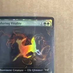 Enduring Vitality (Extended Art) - MTG Duskmourn: House of Horror DSK - NM Foil - Image 3