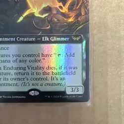 Enduring Vitality (Extended Art) - MTG Duskmourn: House of Horror DSK - NM Foil - Image 4