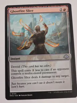 Ghostfire Slice - Modern Horizons 3 - MTG - Image 1