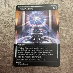 Mox Diamond - Custom Art MTG Magic The Gathering Playtest Card - Image 1