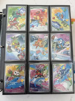 Pokemon TCG First Partner Illustration Series 1 Complete Promo Set - Image 1