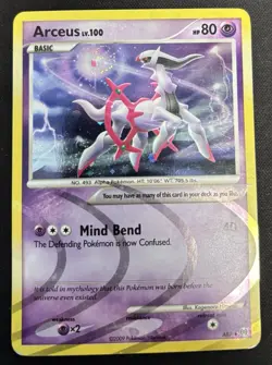 Pokemon: Arceus (AR7) Lv. 100 Holo Rare 2009 - Image 1