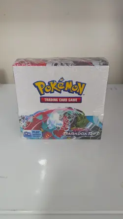 Pokemon TCG Scarlet & Violet Paradox Rift Booster Box Sealed Ripped or box Damag - Image 1