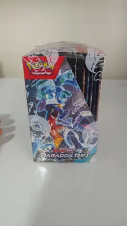 Pokemon TCG Scarlet & Violet Paradox Rift Booster Box Sealed Ripped or box Damag - Image 2