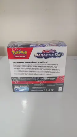 Pokemon TCG Scarlet & Violet Paradox Rift Booster Box Sealed Ripped or box Damag - Image 3