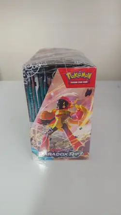 Pokemon TCG Scarlet & Violet Paradox Rift Booster Box Sealed Ripped or box Damag - Image 4
