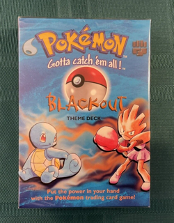 POKEMON PRE-CONSTRUTED THEME DECK BLACKOUT POSSIBLE SHADOWLESS FREE SHIPPING - Image 1