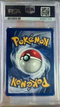 Lightning Energy 100/102 1st Edition Game Pokemon PSA 9 - Image 2