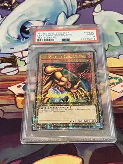 PSA 9 - Left Arm Of The Forbidden One MP24 QCR 1st Edition Yugioh! 2024 - Image 3