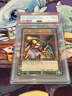 PSA 9 - Left Arm Of The Forbidden One MP24 QCR 1st Edition Yugioh! 2024 - Image 5