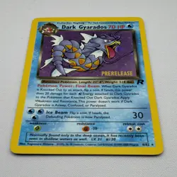 Pokemon Dark Gyarados TCG Prerelease Card 08/82 WOTC Promo Holo LP - Image 4