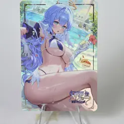 4×Honkai: Star Rail Robin Doujin Card Goddess Stroy DIY Waifu Custom Holo - Image 2