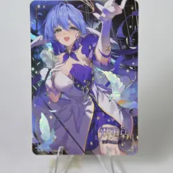 4×Honkai: Star Rail Robin Doujin Card Goddess Stroy DIY Waifu Custom Holo - Image 3