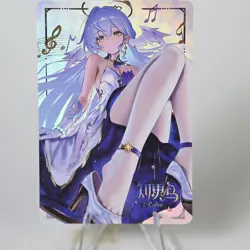 4×Honkai: Star Rail Robin Doujin Card Goddess Stroy DIY Waifu Custom Holo - Image 5