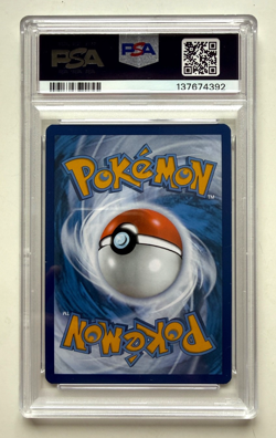 Graded Pokemon Card 204/198 Slowpoke Illustration Rare S & V PSA 8 NM-MT 2023 - Image 2