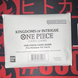 Bandai Namco One Piece Card Game Kingdoms of Intrigue Vol.4 Prerelease Pack - Image 1