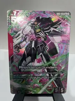 Providence Gundam GD03-033 | LR+ | Near Mint | Gundam Card Game - Image 1