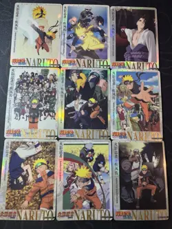 Naruto Shippuden Naruto Character Collectible TCG 9 x Kayou Licensed Cards PTR - Image 1