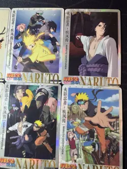 Naruto Shippuden Naruto Character Collectible TCG 9 x Kayou Licensed Cards PTR - Image 3