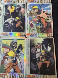 Naruto Shippuden Naruto Character Collectible TCG 9 x Kayou Licensed Cards PTR - Image 4