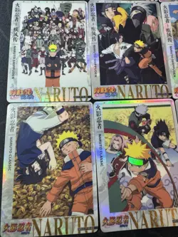 Naruto Shippuden Naruto Character Collectible TCG 9 x Kayou Licensed Cards PTR - Image 5