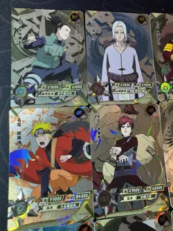 Naruto Shippuden Naruto Character Collectible TCG 9 x Kayou Licensed Cards UR - Image 2