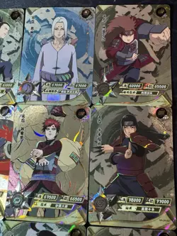 Naruto Shippuden Naruto Character Collectible TCG 9 x Kayou Licensed Cards UR - Image 3