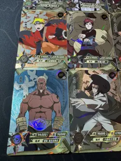 Naruto Shippuden Naruto Character Collectible TCG 9 x Kayou Licensed Cards UR - Image 5