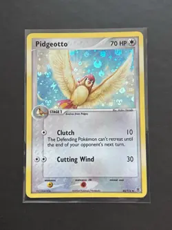 Pokemon Pidgeotto TCG Card 45/112 EX FireRed & LeafGreen Reverse Holo Stamped LP - Image 1