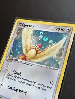 Pokemon Pidgeotto TCG Card 45/112 EX FireRed & LeafGreen Reverse Holo Stamped LP - Image 2