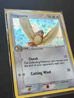 Pokemon Pidgeotto TCG Card 45/112 EX FireRed & LeafGreen Reverse Holo Stamped LP - Image 3